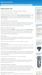 Mobile Screenshot of elektrorasierertest.de